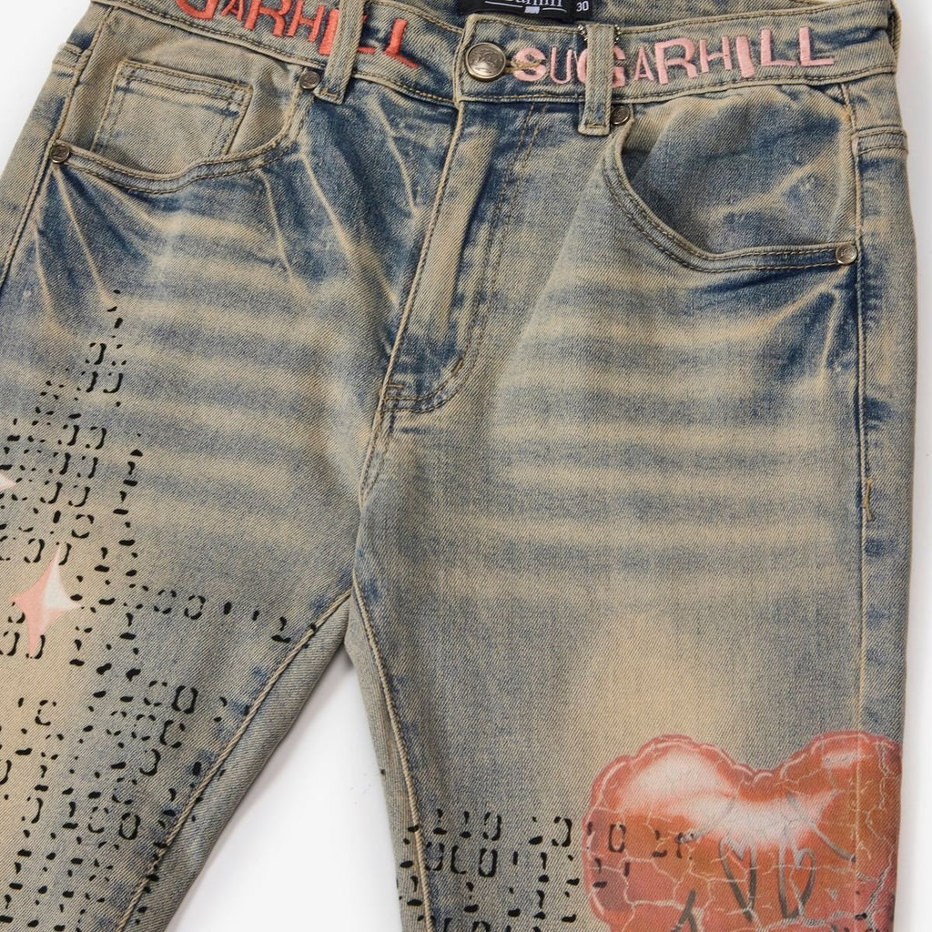 Sugarhill Disco Relaxed Fit Jeans