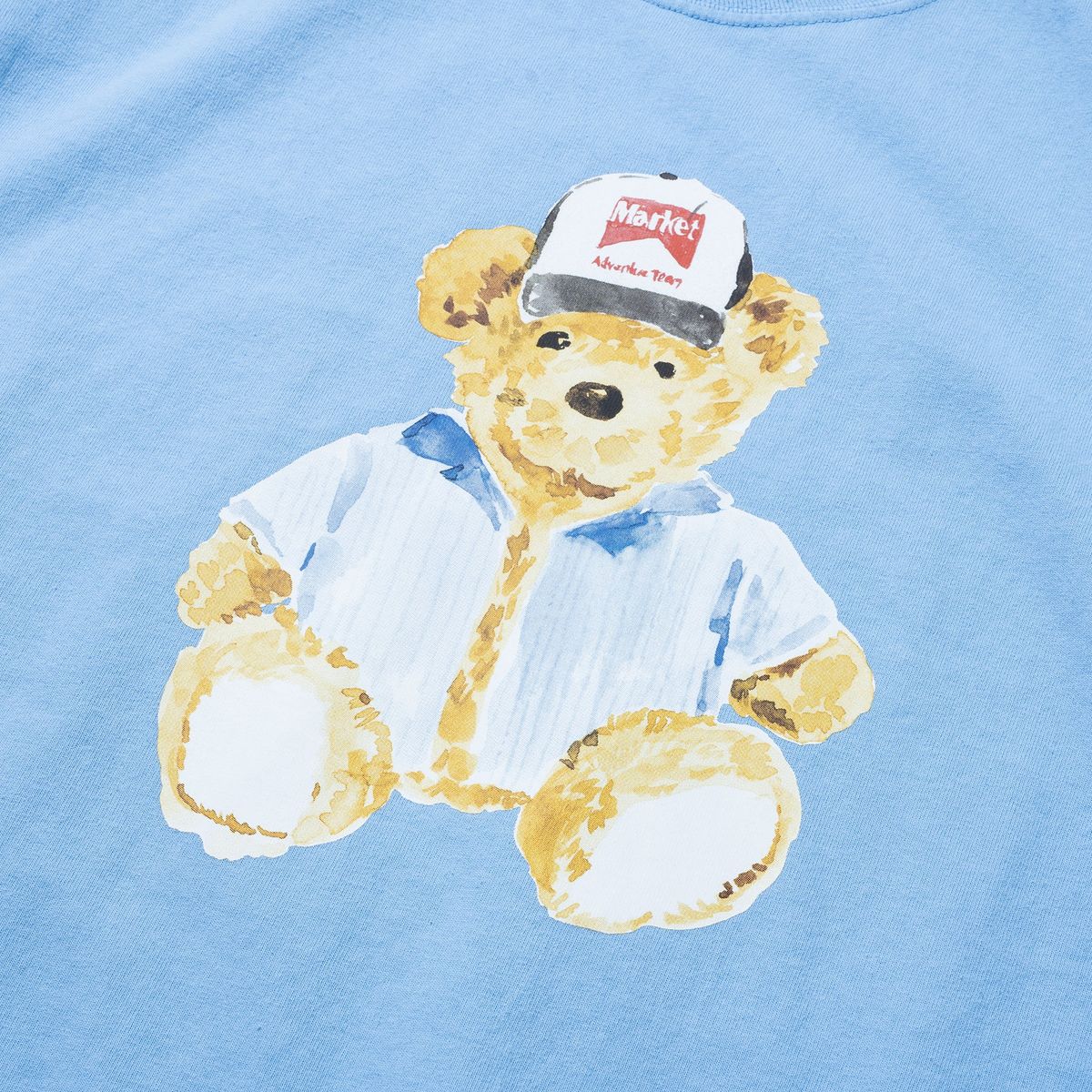 Market Watercolor Teddy Tee
