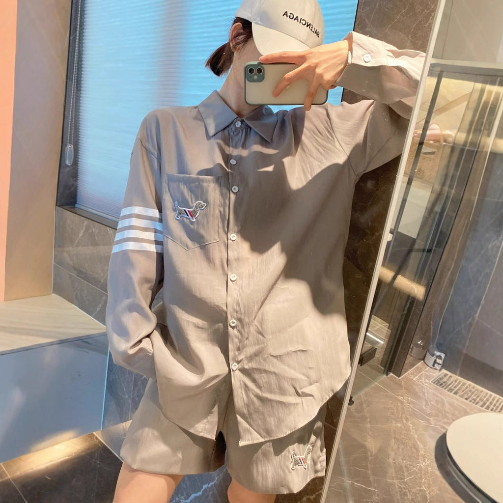 Thom Browne Star Dog Sun Protection Set - Women's Summer UV Jacket