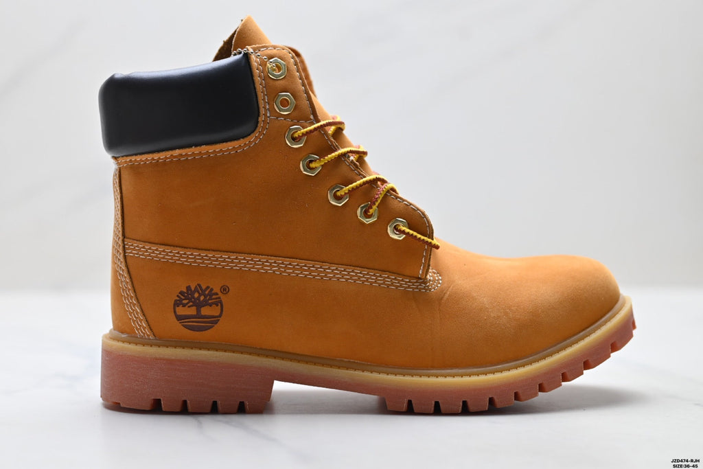 Timberland Wheat Premium Leather High Outdoor Boot
