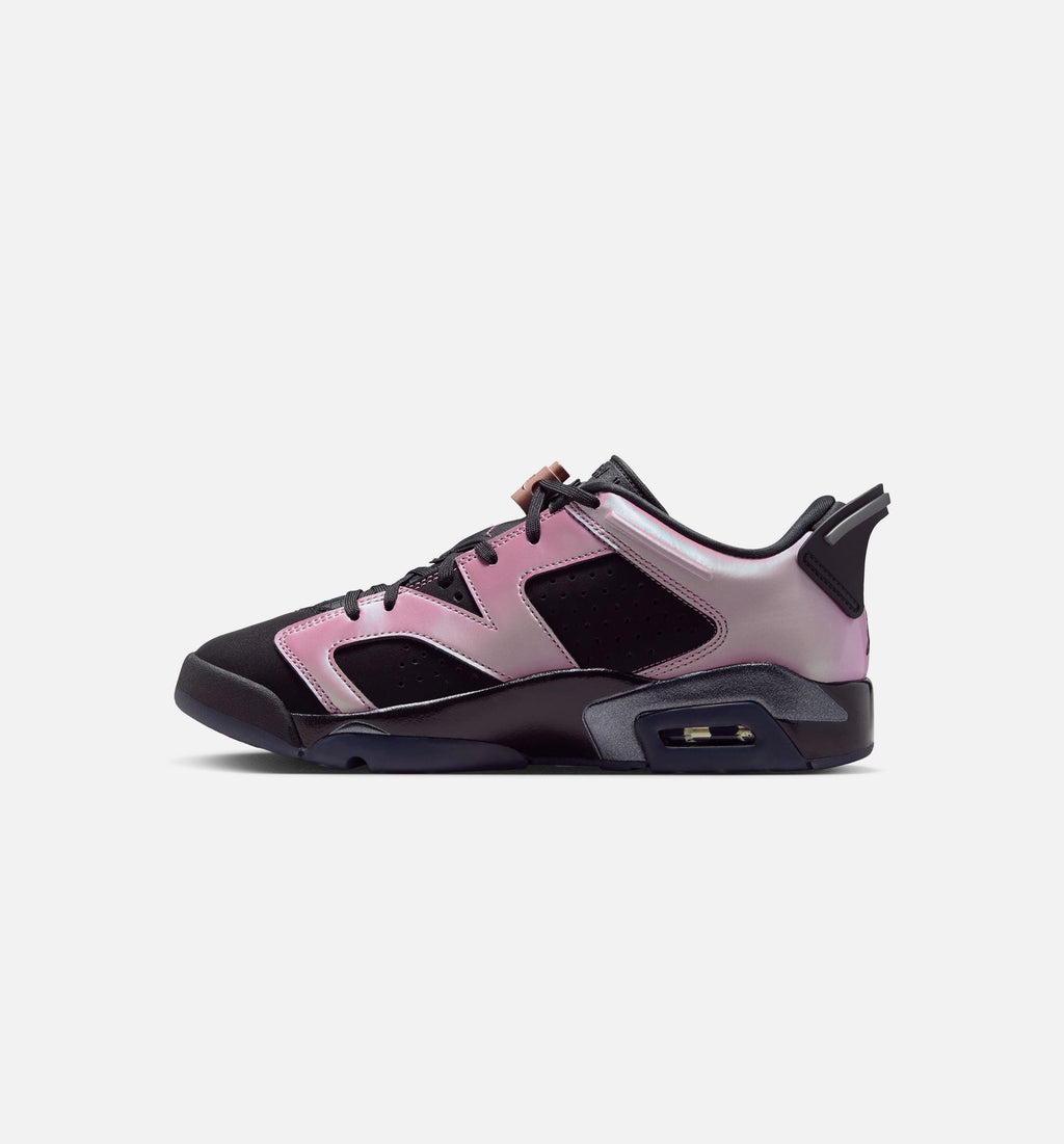 Air Jordan 6 Retro Low Metamorphosis Black and Desert Berry Women's Shoes