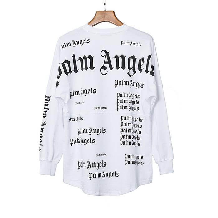 Palm Angels Logo Sweatshirt Long sleeve Tee