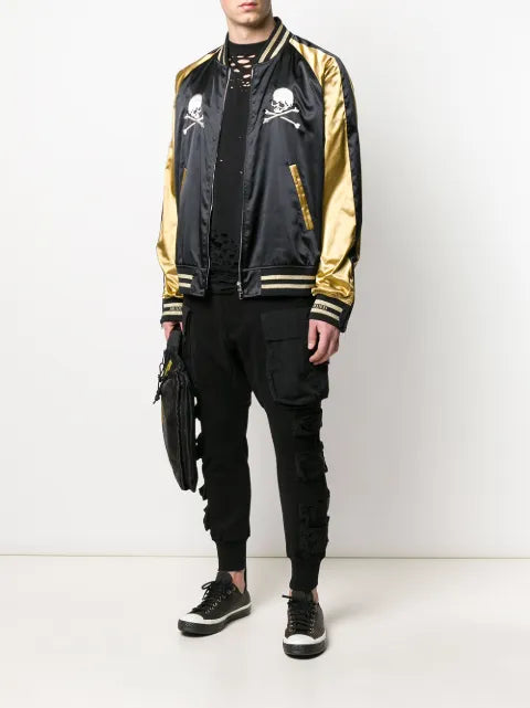 Mastermind World skull print bomber jacket