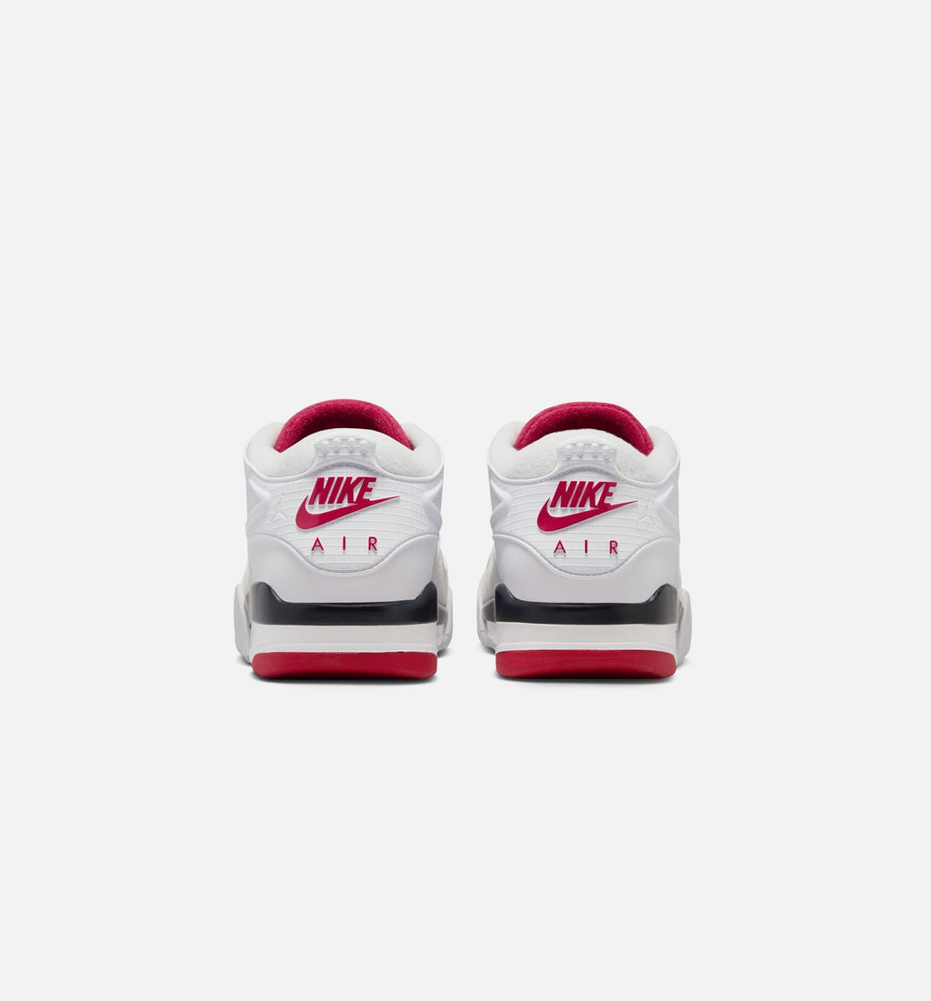 Air Jordan 4 RM Men's Lifestyle Shoes - White/Black/Neutral Grey/Varsity Red