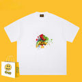 Drew T-shirts Loose Graffiti Printing