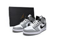 Air Jordan 1 Mid Light Smoke Grey Reps Sneaker  554724-078