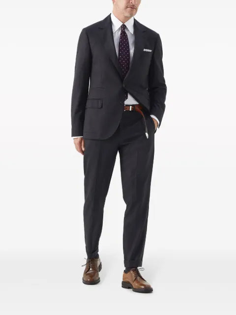 Brunello Cucinelli virgin wool houndstooth jacket