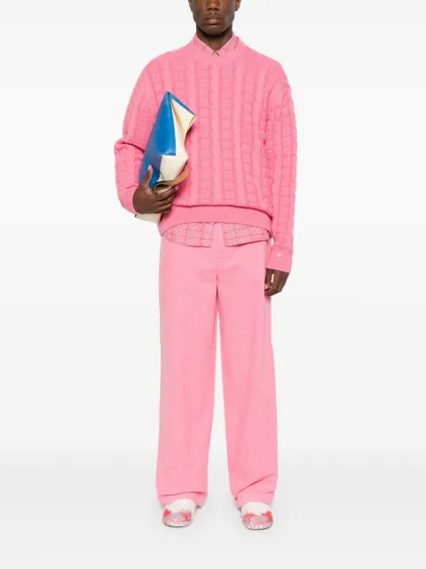 Acne Studios cable-knit jumper
