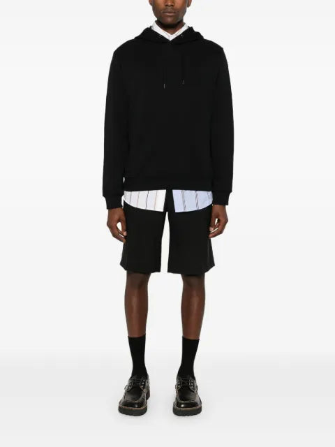 A.P.C. logo-embroidered cotton hoodie