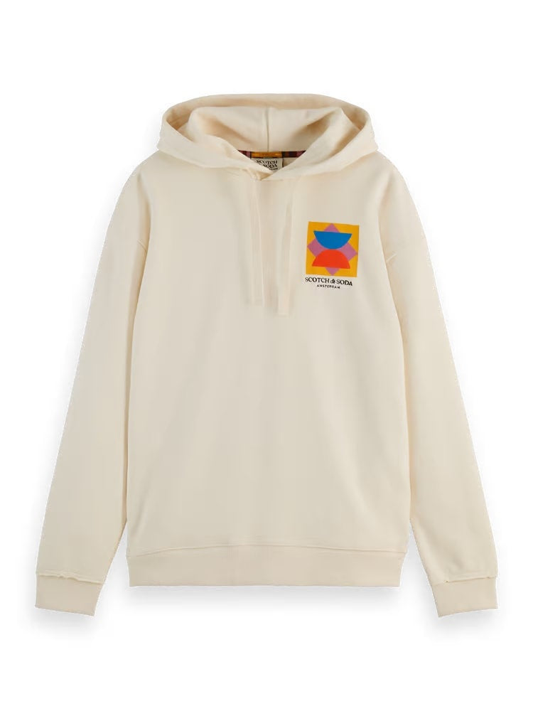 S&S Patchwork Applique Artwork Hoodie