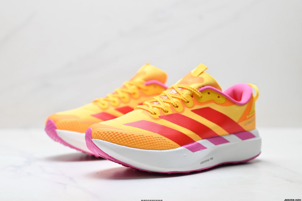 Adidas K81801550 Men's Running Shoes - 3 Colorways incl. Blue/Black & Orange/Pink