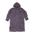 VIOLET FLOOR LENGTH TRENCH COAT