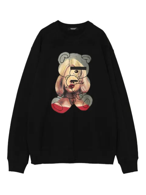 Undercover bear-print sweatshirt