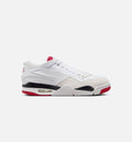 Air Jordan 4 RM Men's Lifestyle Shoes - White/Black/Neutral Grey/Varsity Red