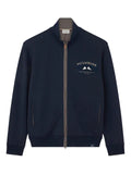 Paul & Shark embroidered zip-up sweatshirt
