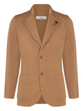 Lardini notched-lapel wool jacket