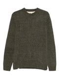 ANERKJENDT crew-neck long-sleeve sweater