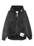 Maison MIHARA YASUHIRO logo-embroidered hoodie