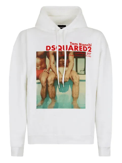 DSQUARED2 x Tom Bianchi relax fit hoodie