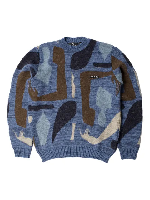 BY PARRA detached knitted pullover sweater