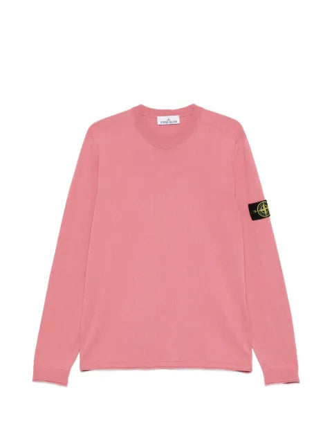 Stone Island 5100062 light raw hand organic cotton sweater