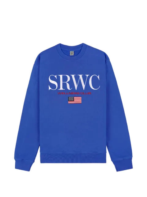 Sporty & Rich Nautical flag print sweatshirt