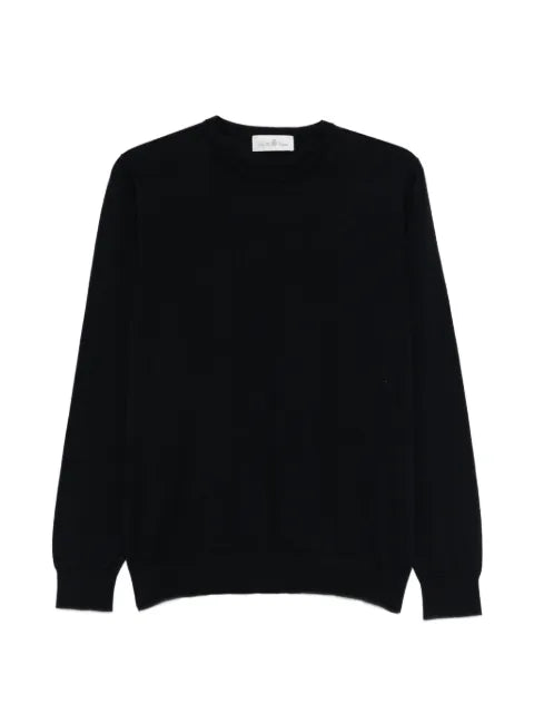 Della Ciana long-sleeve crew neck sweater