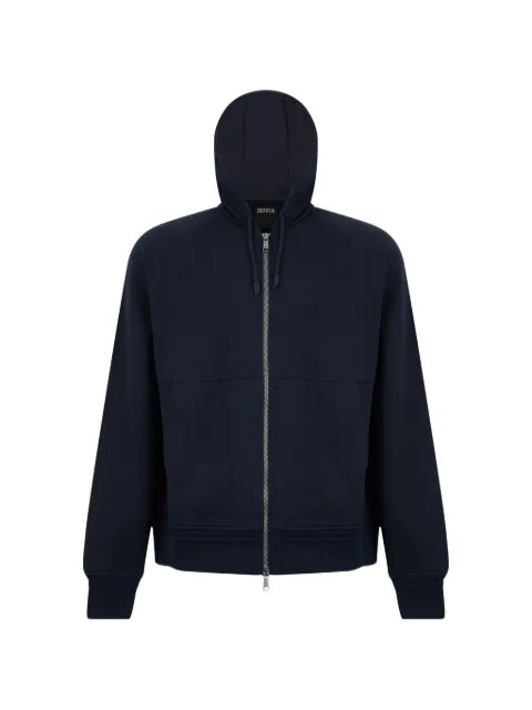 Zegna zipped hoodie