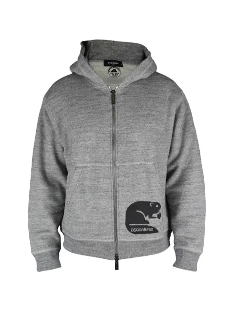 DSQUARED2 logo-print hoodie