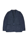 slowear mélange-effect blazer