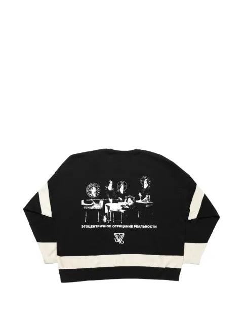 Enfants Riches Déprimés They Broke Me Hockey lace-up sweater