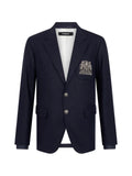 DSQUARED2 D2 College relaxed-shoulder jacket