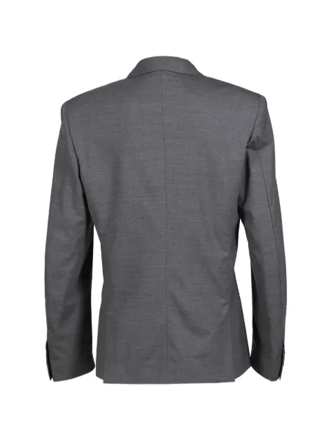 AWGE double-breasted peaked-lapel blazer