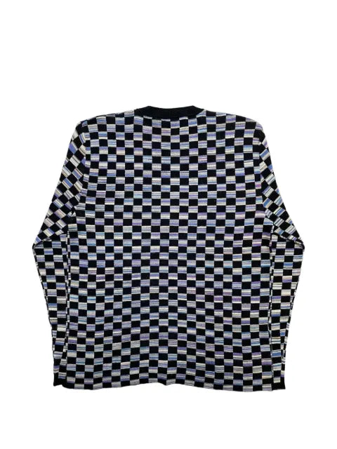Marni checkerboard-knit sweater
