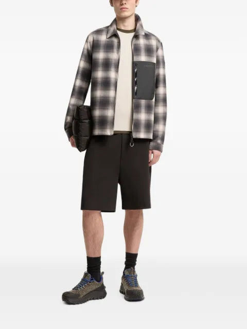 Moncler Cornisello cotton down shirt jacket