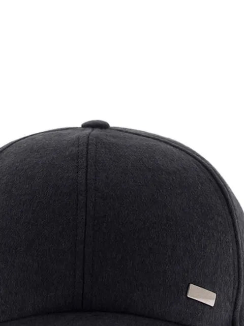 Herno cashmere baseball cap-silkngemisch