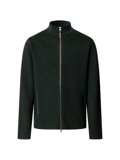 Hackett London Milano-knit merino wool cardigan