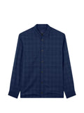 Paul & Shark check-pattern wool shirt jacket