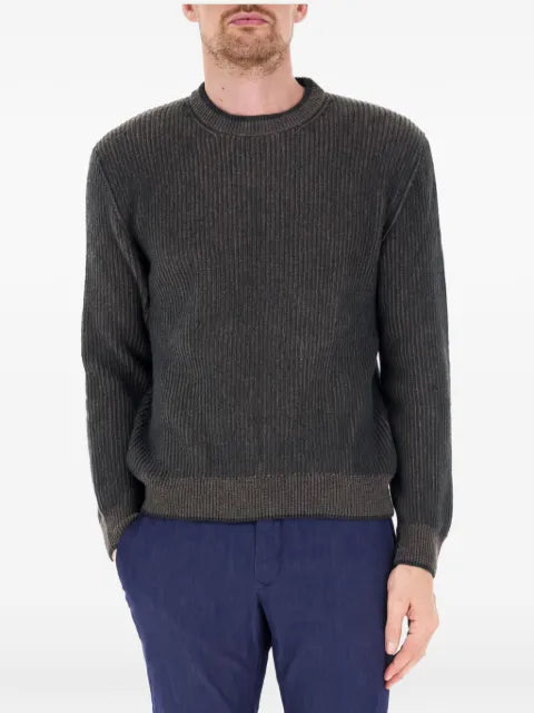 Paul & Shark ribbed-knit crew-neck sweater