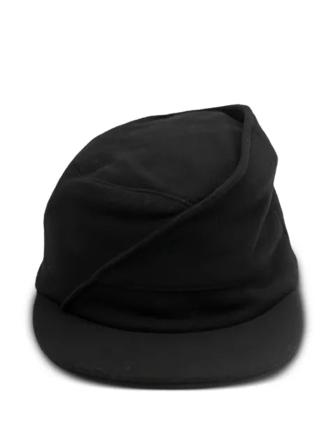 Yohji Yamamoto asymmetric baseball cap
