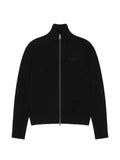 Givenchy couture seam zipped cardigan in wool and cashmere