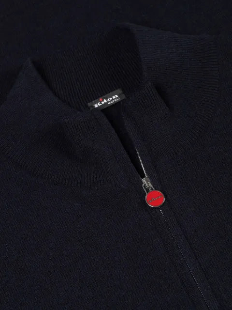 Kiton quarter-zip sweater