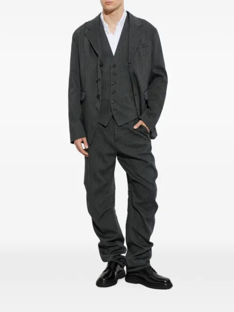 DSQUARED2 herringbone-pattern waistcoat