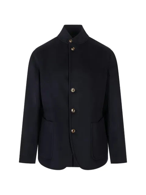 Montecore button-up stand-collar jacket