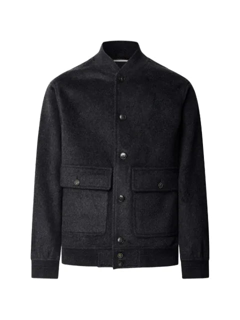 Hackett London button-up bomber jacket