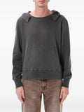 OUR LEGACY fleece-texture washed hoodie