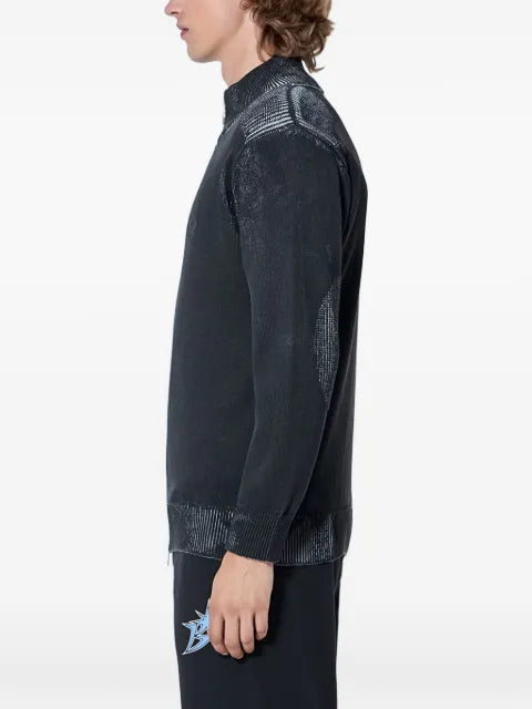 BOTT zip-up knit cardigan