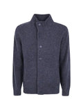 Barbour button-fastening cardigan
