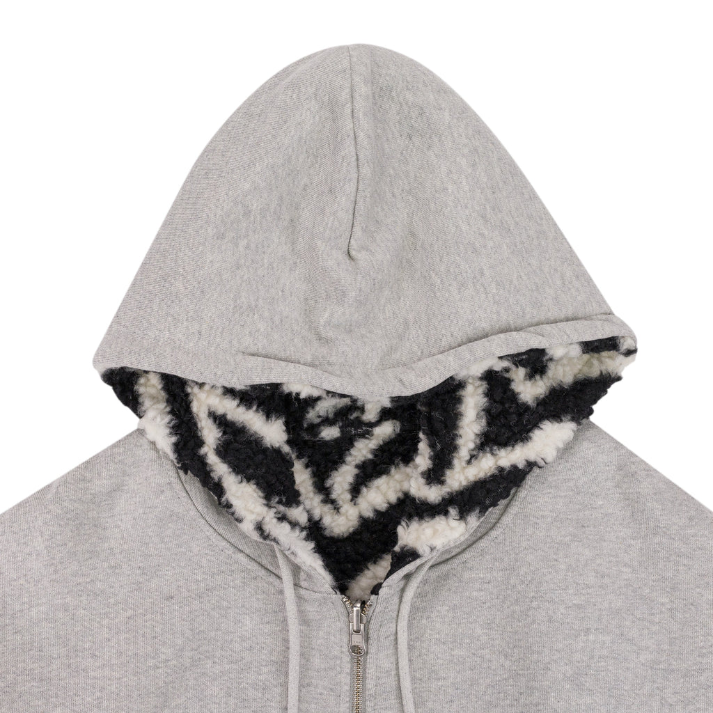 Multi Zebra Lined Hoodie
