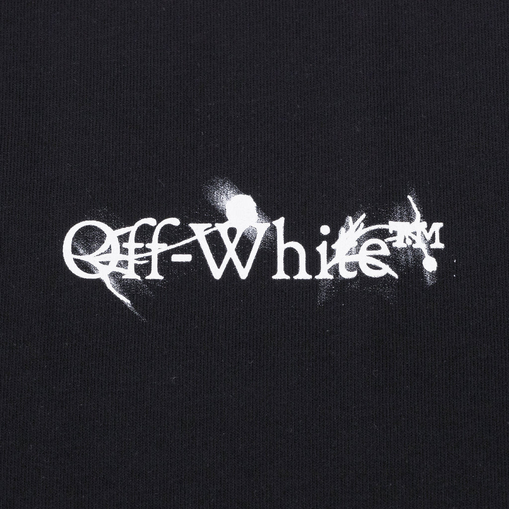 Black Flower Arrow Skate T-shirt